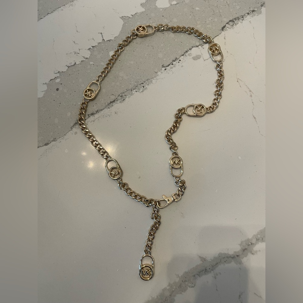 Michael Kors Gold chain - use as belt or an accessory with purse